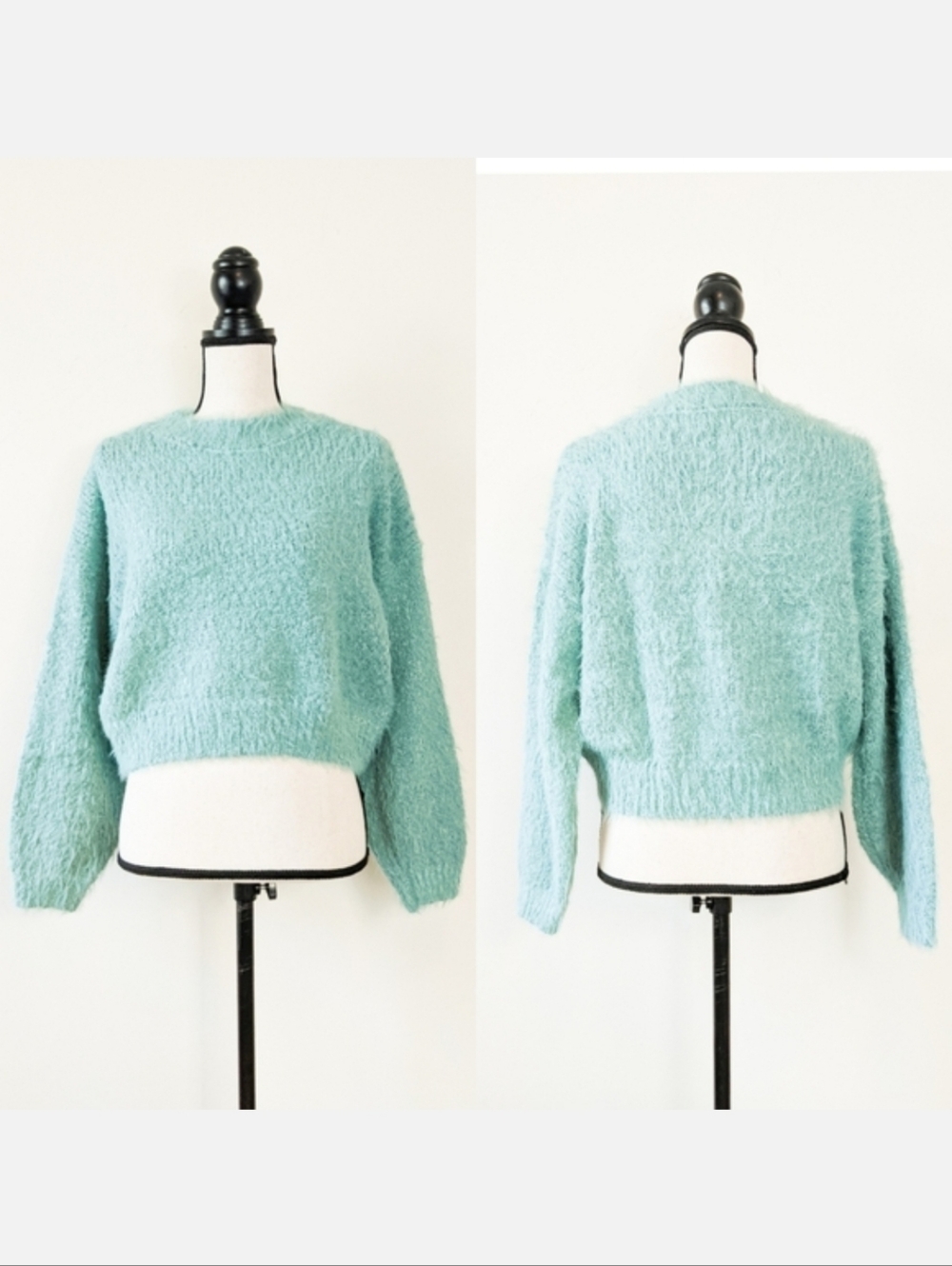 🦋LAST🦋 NWT Vero Moda O-Neck Fuzzy Sweater, Size Small